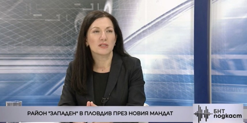 Кметът на район "Западен" в Пловдив - Тони Стойчева