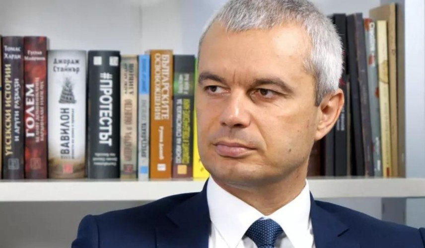 Лидерът на ПП "Възраждане" Костадин Костадинов