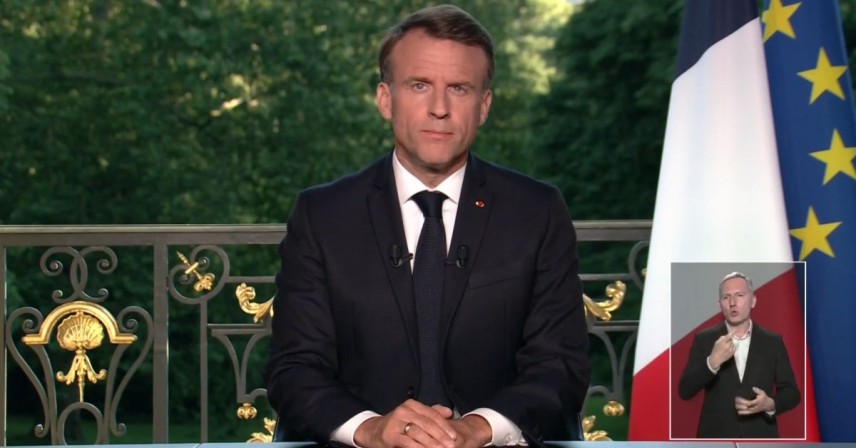 Президентът на Франция Еманюел Макрон