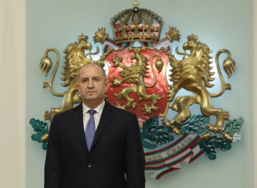 Президентът Румен Радев / снимка: Президентство