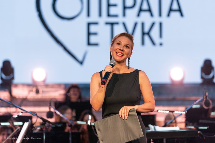 Аида Гарифулина омагьоса Пловдив на OPERA OPEN 2024 / Фотограф: Александър Богдан Томпсън