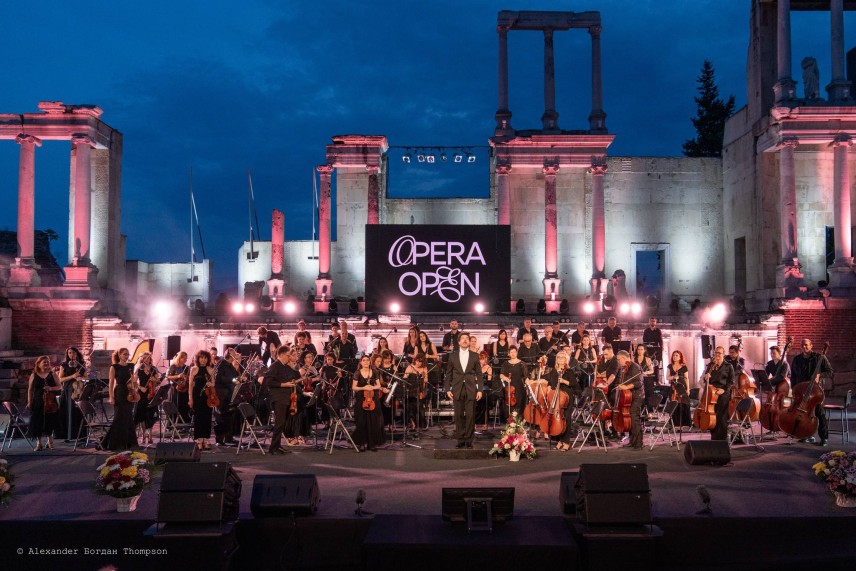 Аида Гарифулина омагьоса Пловдив на OPERA OPEN 2024 / Фотограф: Александър Богдан Томпсън