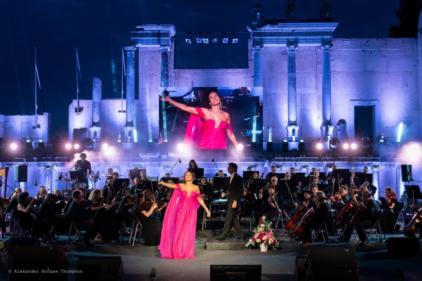 Аида Гарифулина омагьоса Пловдив на OPERA OPEN 2024 / Фотограф: Александър Богдан Томпсън