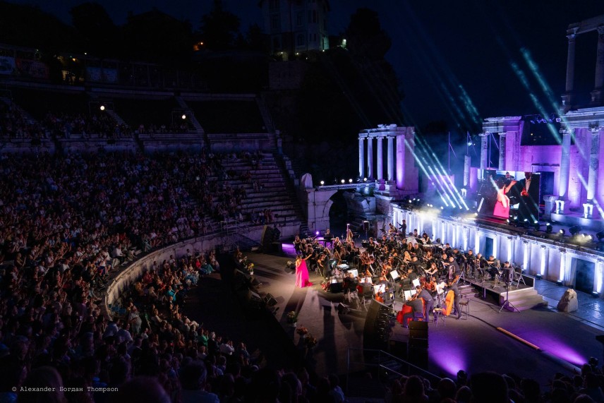 Аида Гарифулина омагьоса Пловдив на OPERA OPEN 2024 / Фотограф: Александър Богдан Томпсън