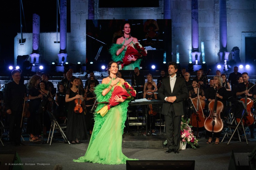 Аида Гарифулина омагьоса Пловдив на OPERA OPEN 2024 / Фотограф: Александър Богдан Томпсън