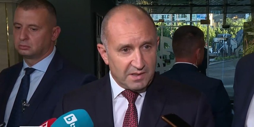 Президентът Румен Радев
