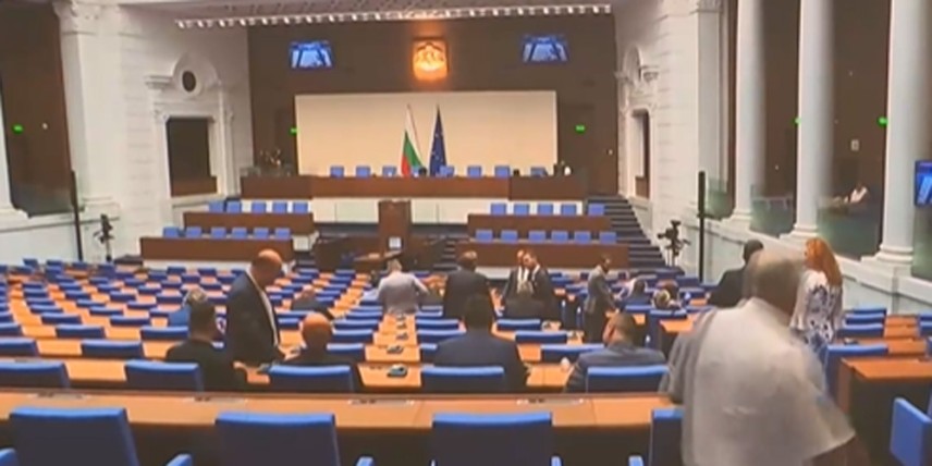 Парламентарната зала на Народното събрание / снимка: Нова тв