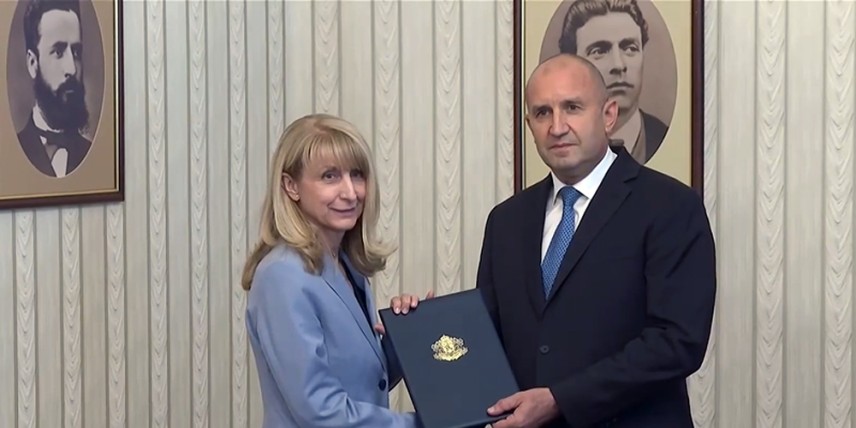 Държавният глава Румен Радев приема на „Дондуков“ 2 кандидата за служебен министър-председател Горица Грънчарова–Кожарева