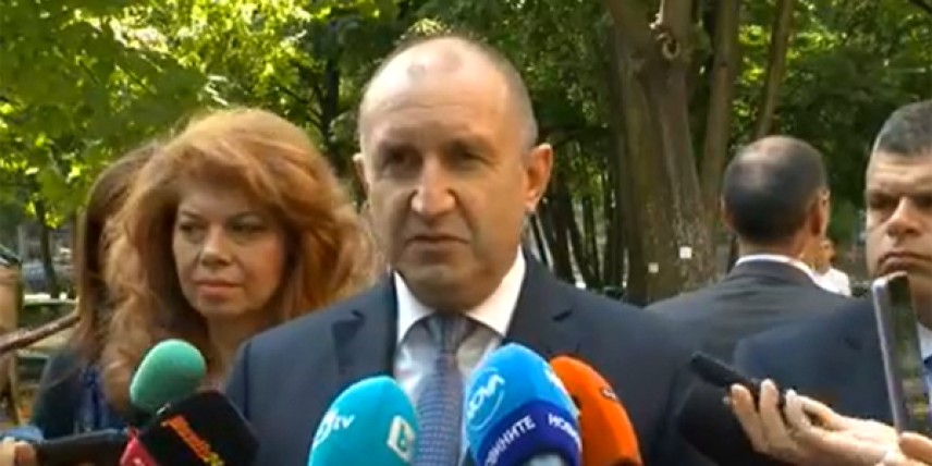 Президентът Румен Радев