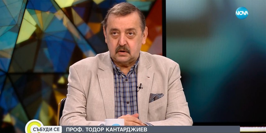 епидемиологът проф. Тодор Кантарджиев / снимка: кадър Нова тв
