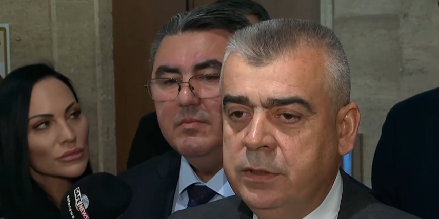 председателят на ПГ на АПС Хайри Садъков / снимка: кадър Нова тв