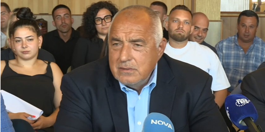 Бойко Борисов, лидер на ГЕРБ / снимка: кадър Нова тв