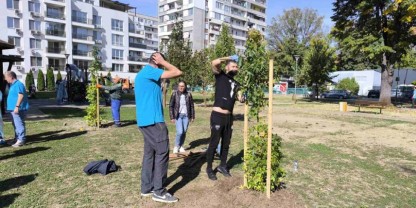Още един парк в „Западен" е цялостно облагороден с помощта на доброволци