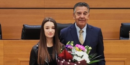Бояна Костадинова бе удостоена с Почетна значка на Пловдив