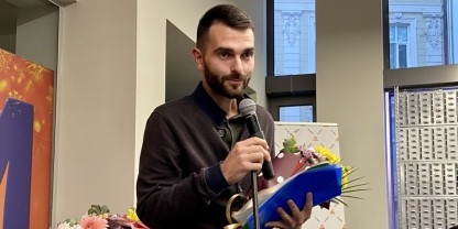 Марио Савчев е носителят на Голямата награда от XVI Национален конкурс за поезия „Добромир Тонев"