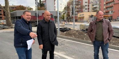 Напредва пробивът под Централна гара - Пловдив